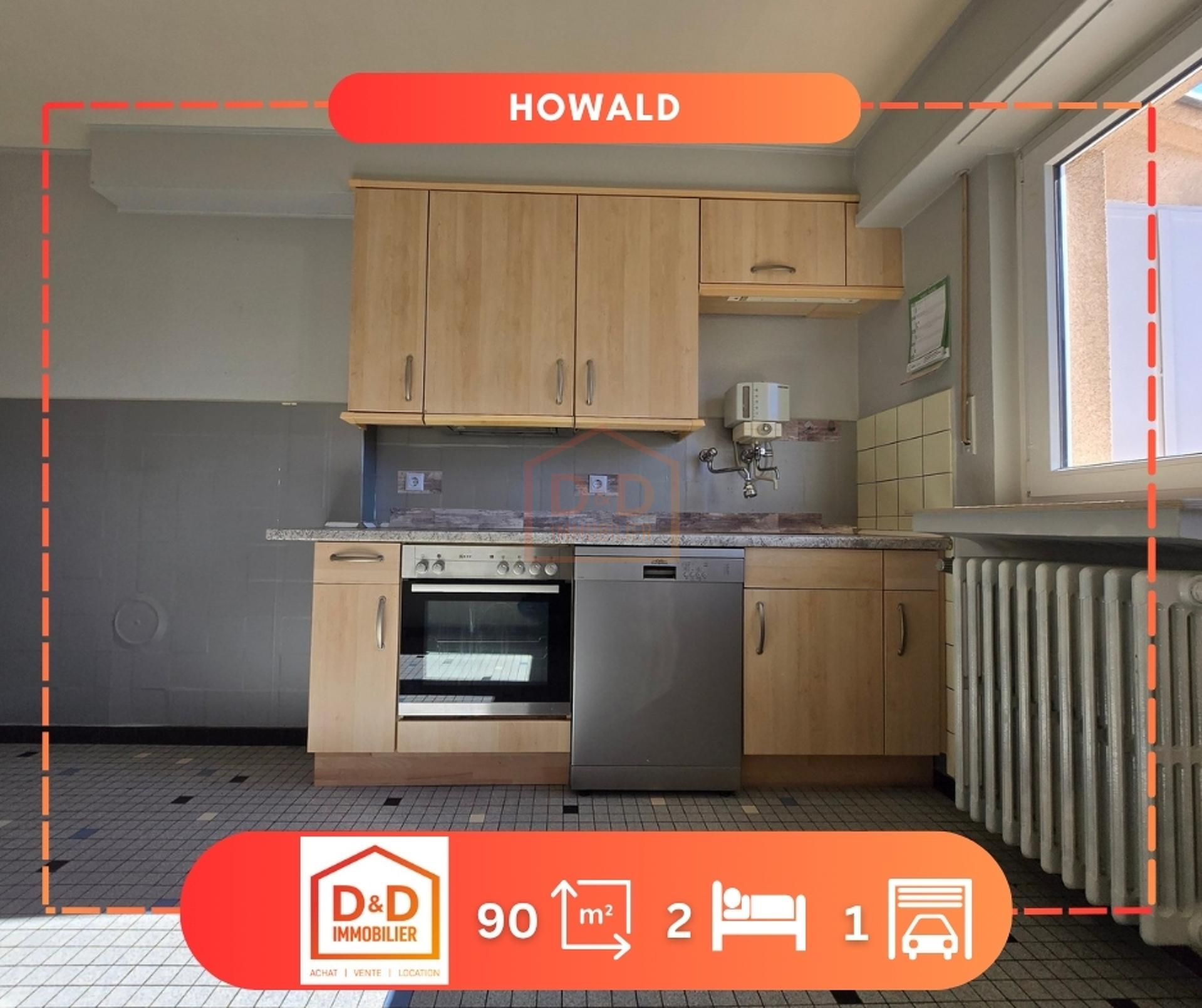 Appartement à Howald, 90 m², 2 chambres, 1 salle de bain, 1 garage, 676 970 €
